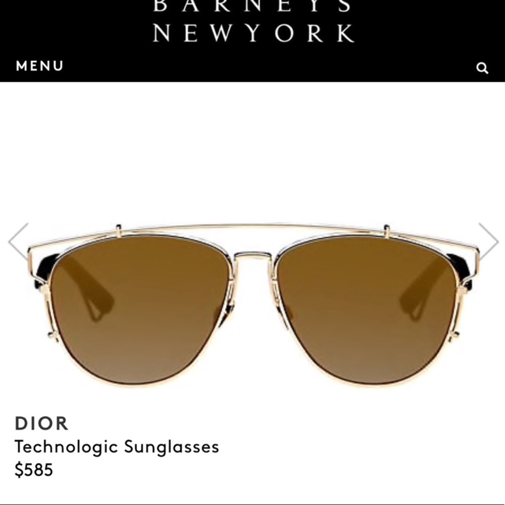 Dior “technologic” sunglasses